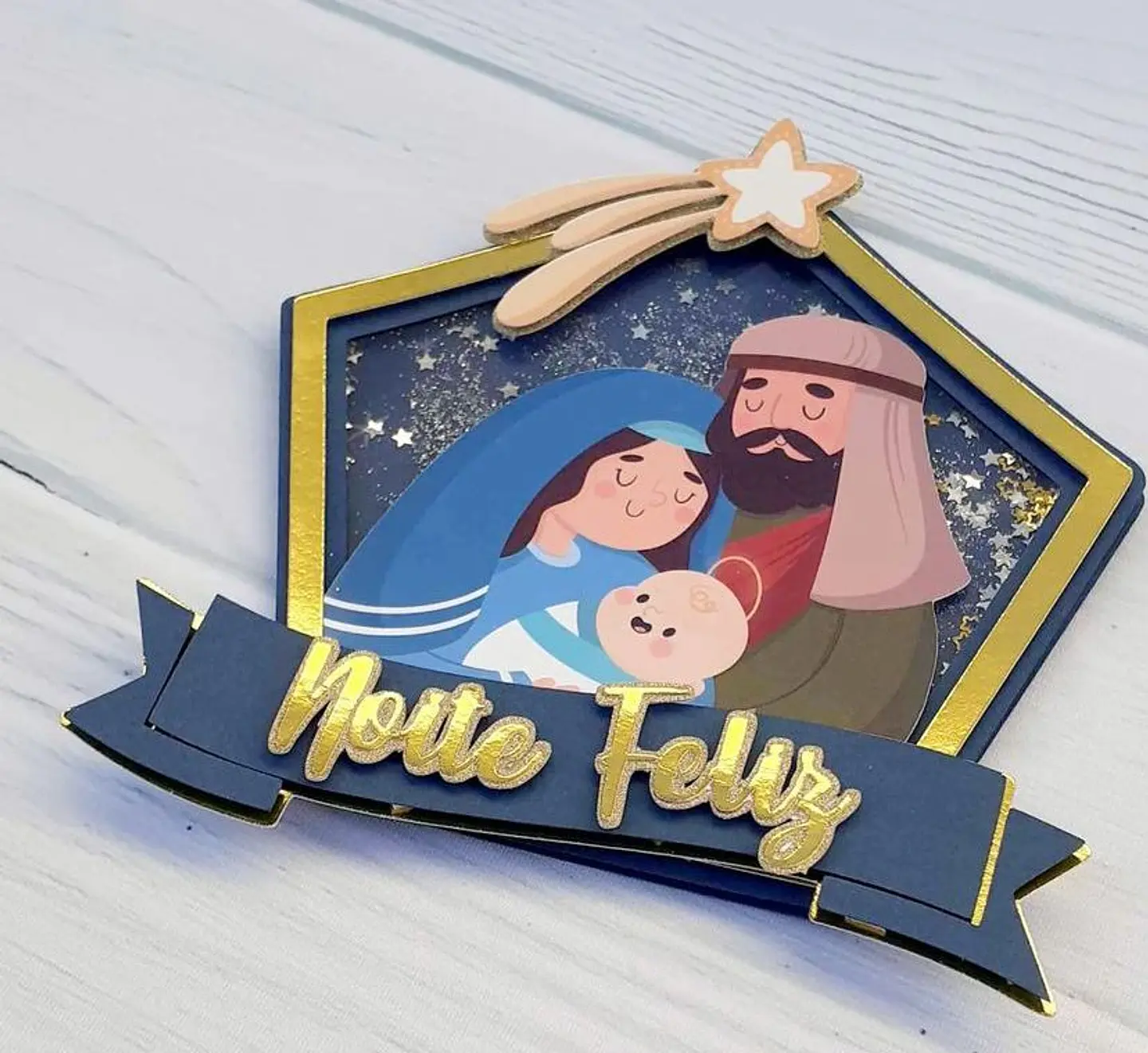 ARQUIVO DE CORTE TOPO DE BOLO NATAL 1