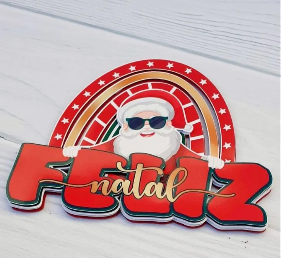 ARQUIVO DE CORTE TOPO DE BOLO NATAL 1