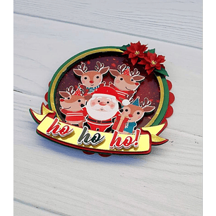 ARQUIVO DE CORTE TOPO DE BOLO NATAL