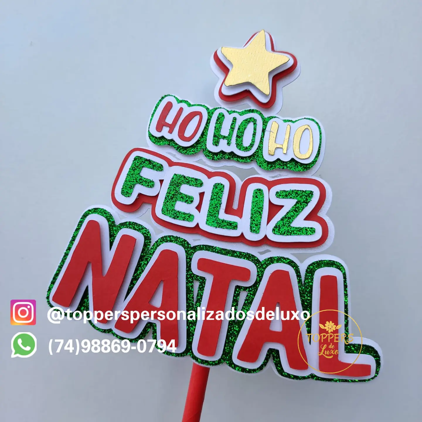 ARQUIVO DE CORTE TOPO DE BOLO NATAL 1