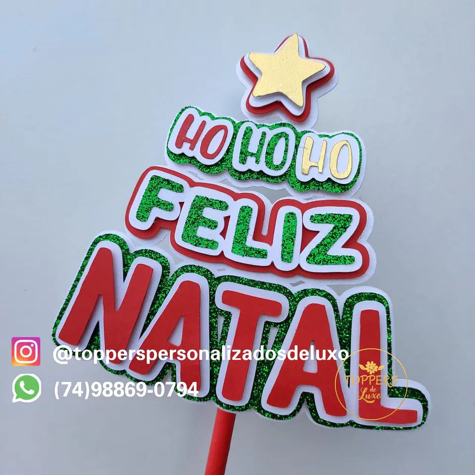 ARQUIVO DE CORTE TOPO DE BOLO NATAL 1