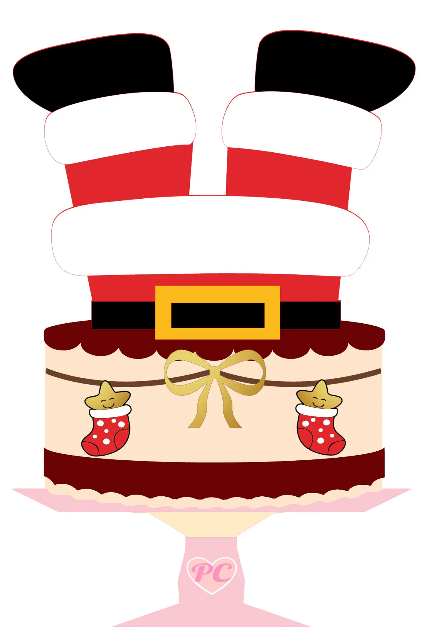 ARQUIVO DE CORTE TOPO DE BOLO NATAL 1