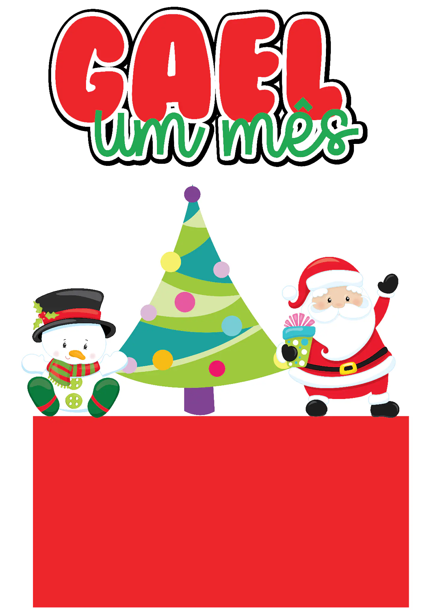 ARQUIVO DE CORTE TOPO DE BOLO NATAL 1