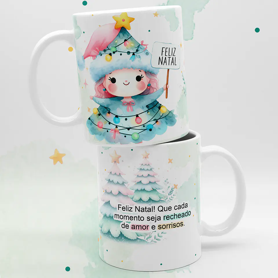 Arquivo canecas Doce Natal - Caneca criativa 8