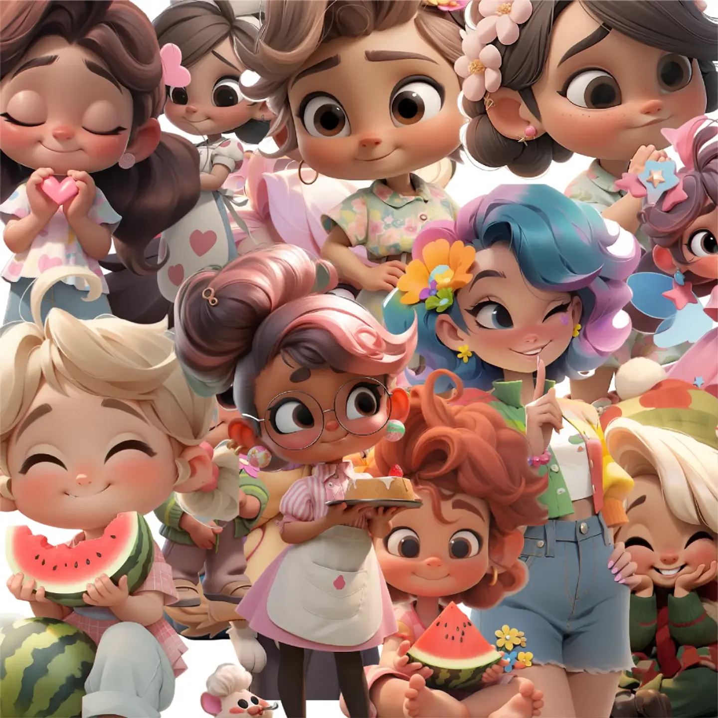 Arquivo de corte Combo Calendário 2024 -  Lunna Designer 3