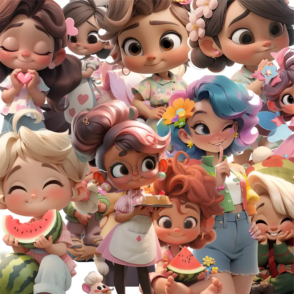 Arquivo de corte Combo Calendário 2024 -  Lunna Designer 3