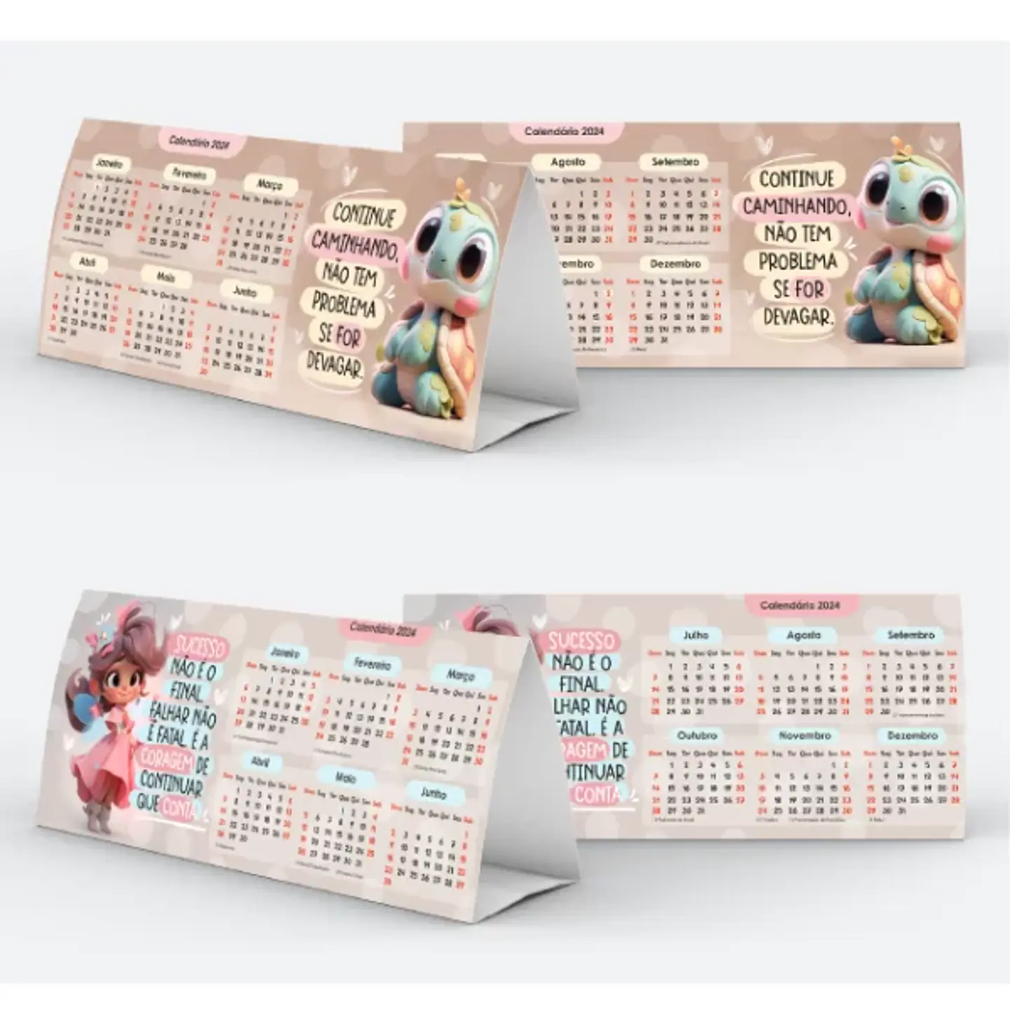 Arquivo de corte Combo Calendário 2024 -  Lunna Designer 8