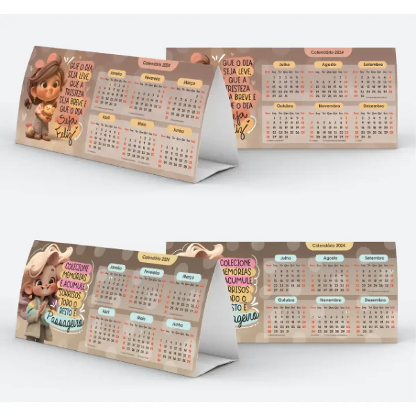 Arquivo de corte Combo Calendário 2024 -  Lunna Designer 9