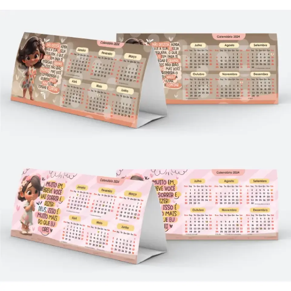 Arquivo de corte Combo Calendário 2024 -  Lunna Designer 10