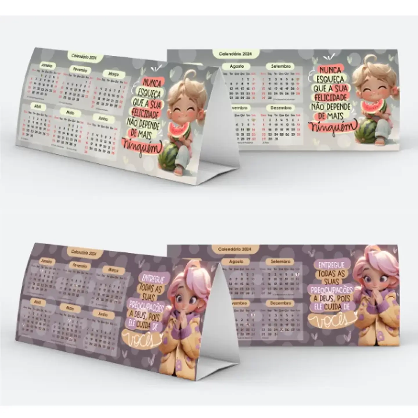 Arquivo de corte Combo Calendário 2024 -  Lunna Designer 13