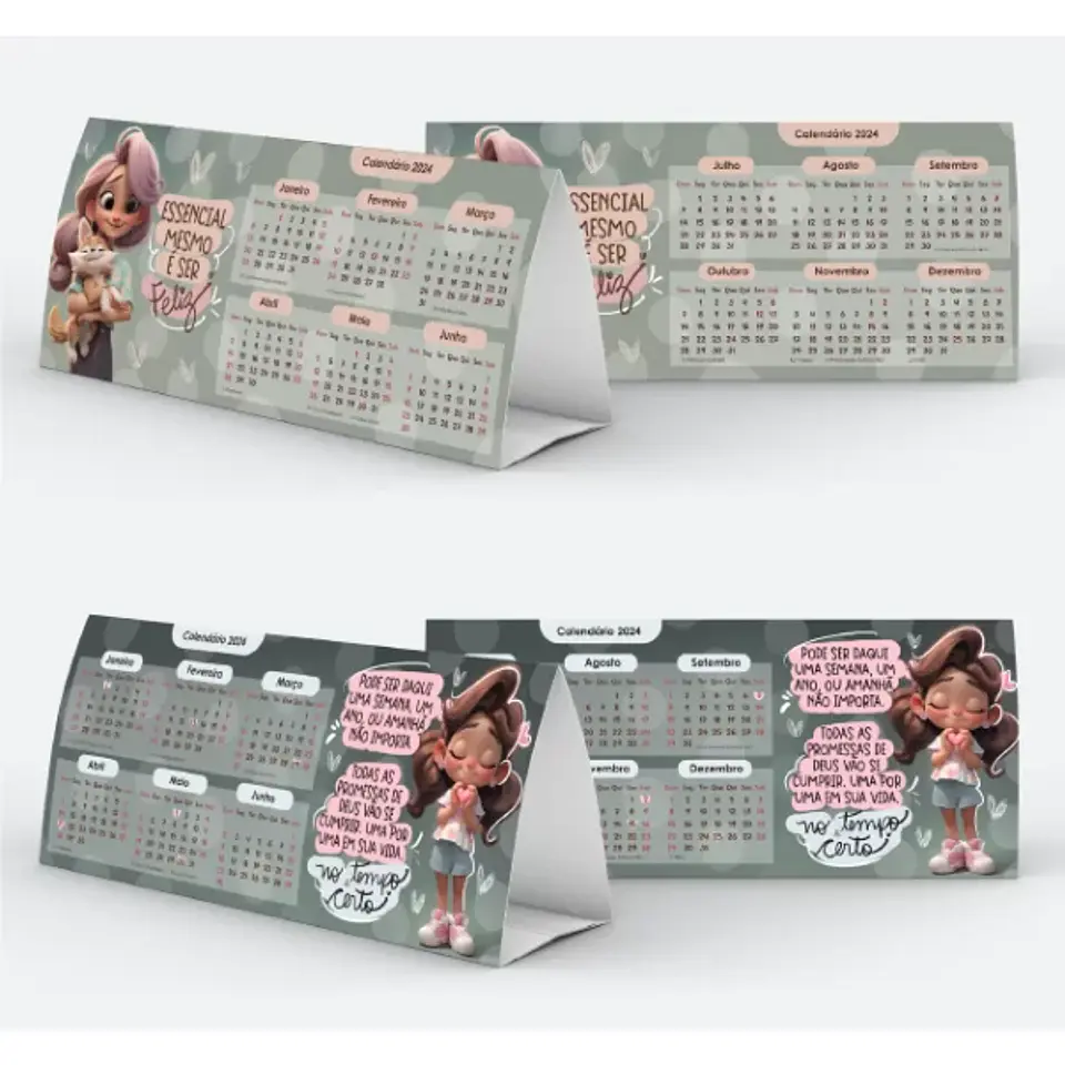 Arquivo de corte Combo Calendário 2024 -  Lunna Designer 14