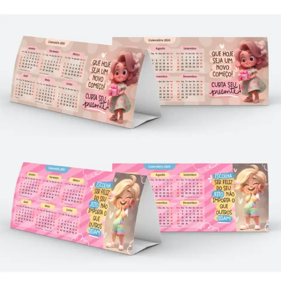 Arquivo de corte Combo Calendário 2024 -  Lunna Designer 15