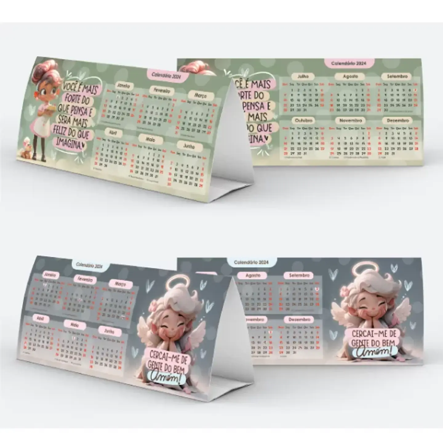 Arquivo de corte Combo Calendário 2024 -  Lunna Designer 16