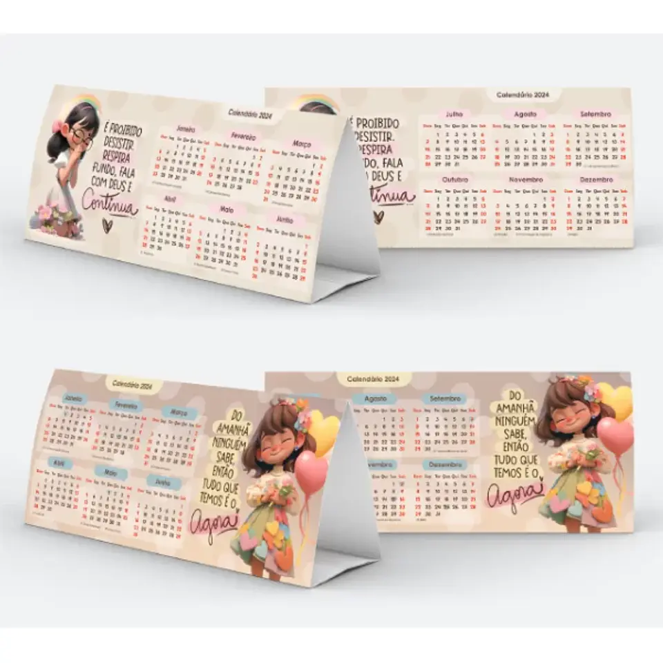 Arquivo de corte Combo Calendário 2024 -  Lunna Designer 18