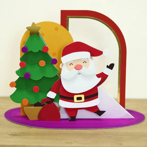 Arquivo de corte porta guardanapo Natal - Nilmara Quintela