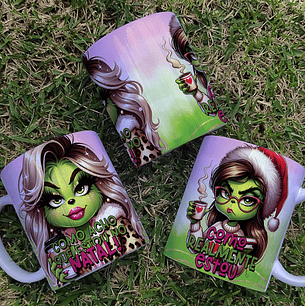 Arquivo caneca natal grinch menina - yukina