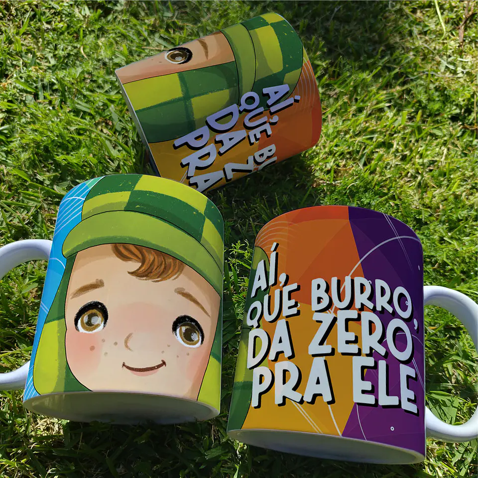 Arquivo sublimação canecas turma do chaves - yukina 4