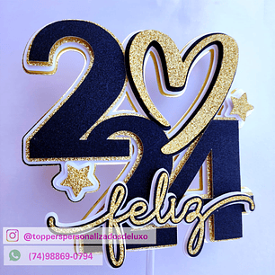 ARQUIVO DE CORTE TOPO DE BOLO ANO NOVO