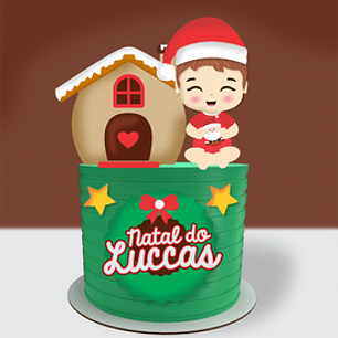 ARQUIVO DE CORTE TOPO DE BOLO NATAL