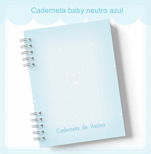 ARQUIVO CADERNETA VACINA NEUTRA AZUL
