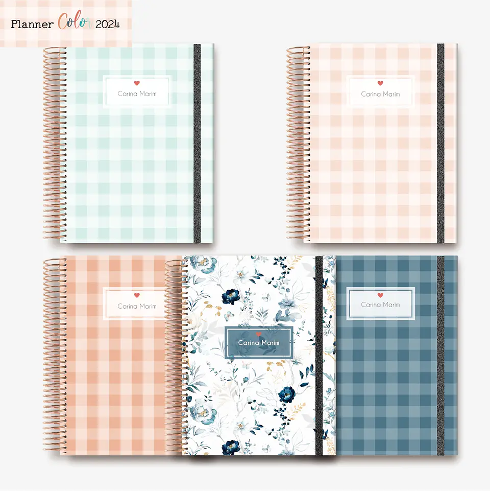 ARQUIVO DE ENCADERNAÇÃO PLANNER COLLORS 2024 - CARINAS PAPER 1