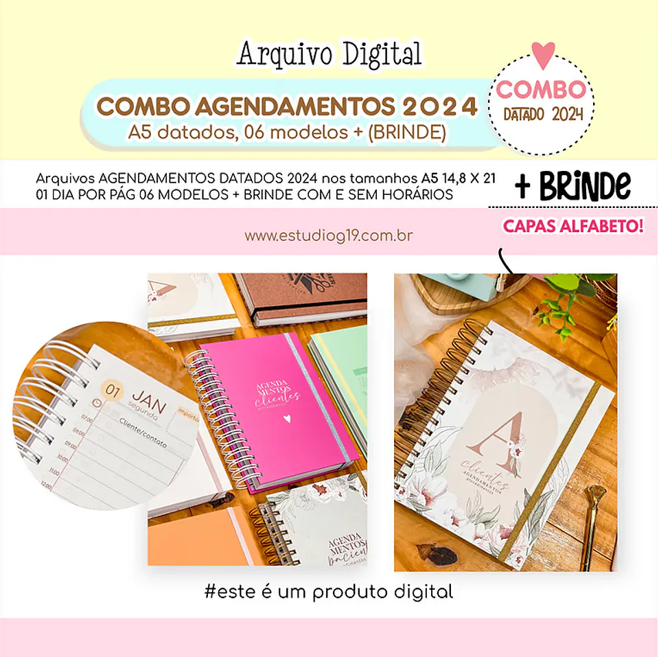ARQUIVO AGENDAMENTO DATADO 2024 - ESTUDIO G19 1