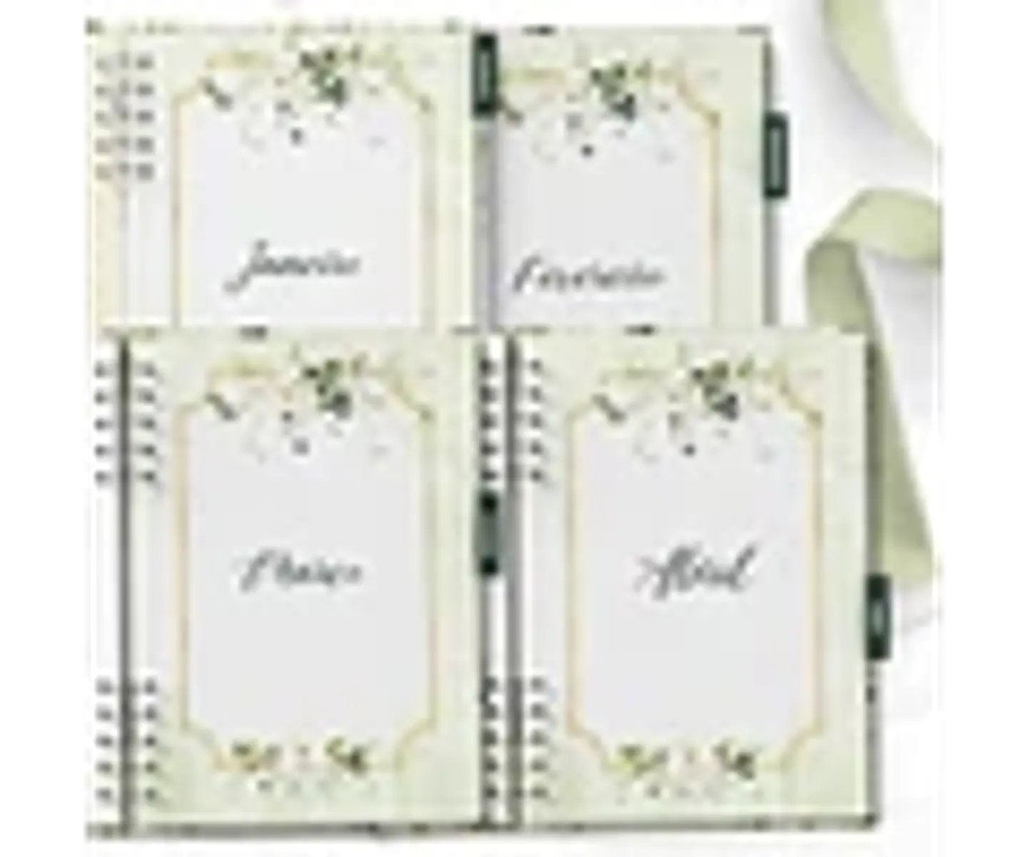 Arquivo planner 2024 rosas brancas - Bicho papel 4