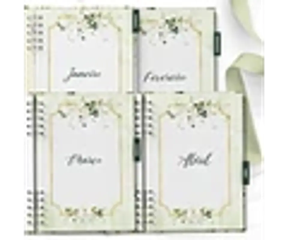 Arquivo planner 2024 rosas brancas - Bicho papel 4