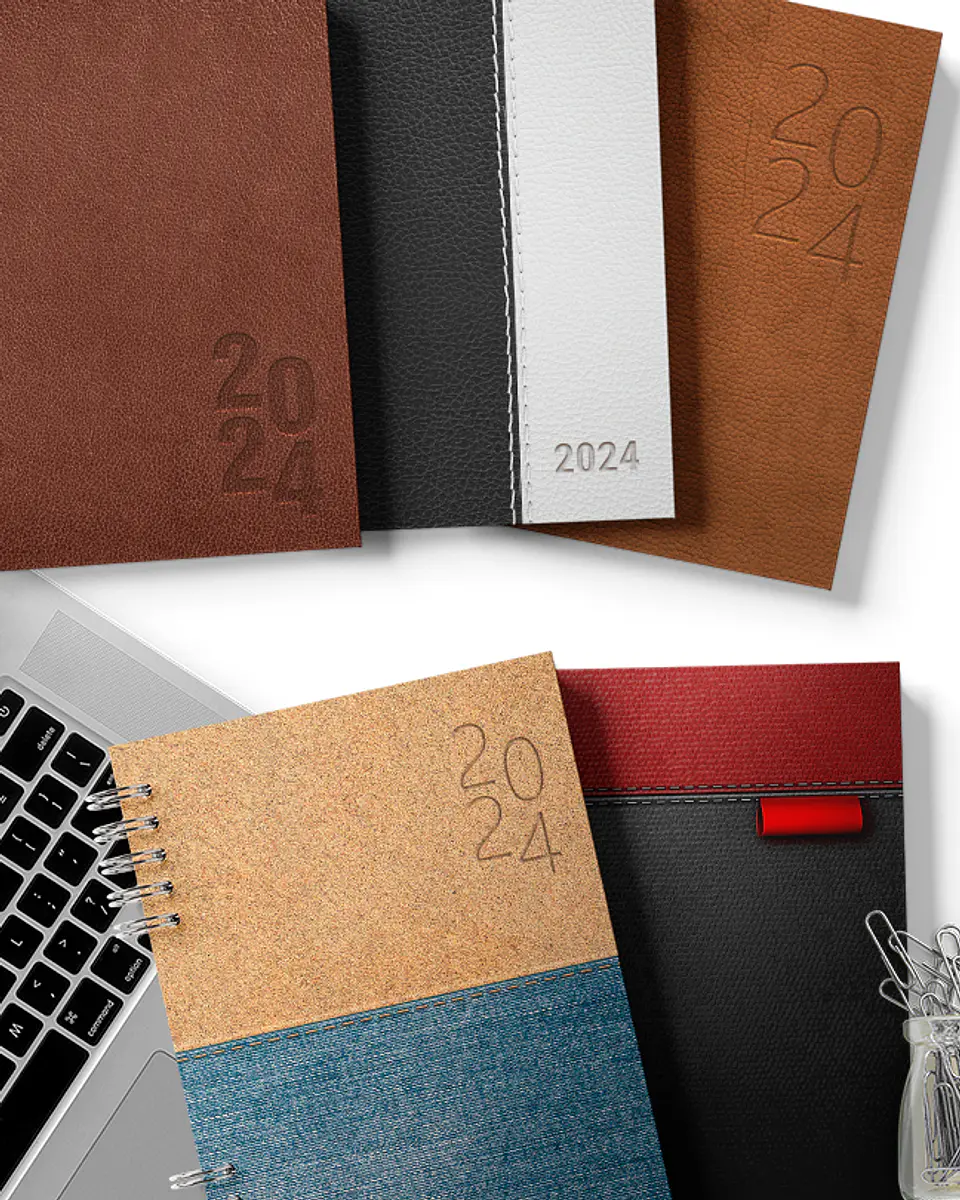 Arquivo Agendas Masculina 2024 Permanente Combo -Bicho de Papel 1