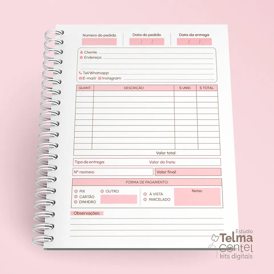 Arquivo Caderno de Pedidos - Telma Contel 1