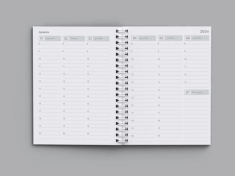 Arquivo Agendamento Semanal Neutra - Bicho de Papel