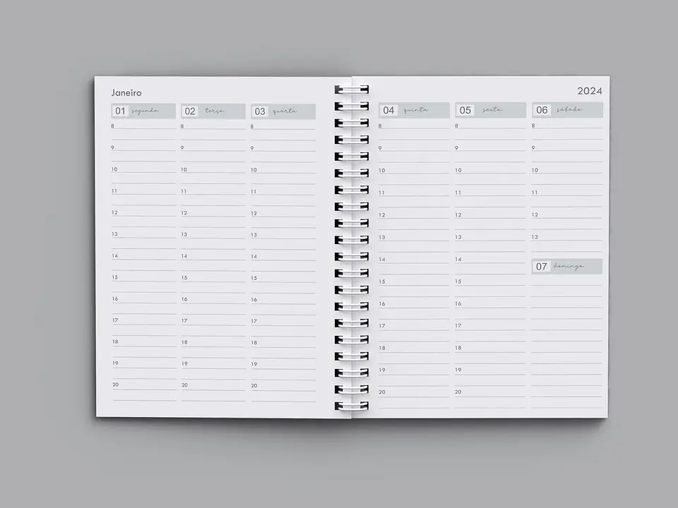 Arquivo Agendamento Semanal Neutra - Bicho de Papel 1
