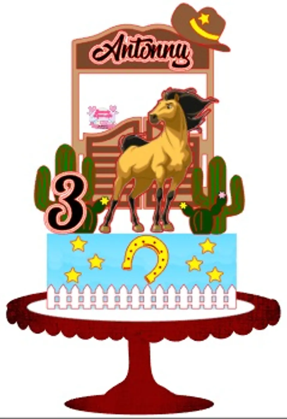 ARQUIVO DE CORTE TOPO DE BOLO SPIRIT 1