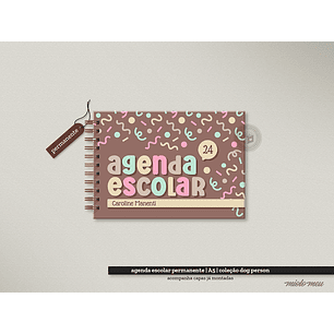 ARQUIVO AGENDA ESCOLAR DOG PERSON - MIOLO MEU