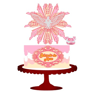 Arquivo topo de bolo batizado