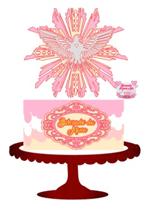 Arquivo topo de bolo batizado