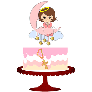 Arquivo topo de bolo batizado