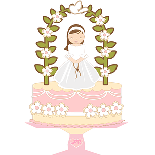 Arquivo topo de bolo batizado