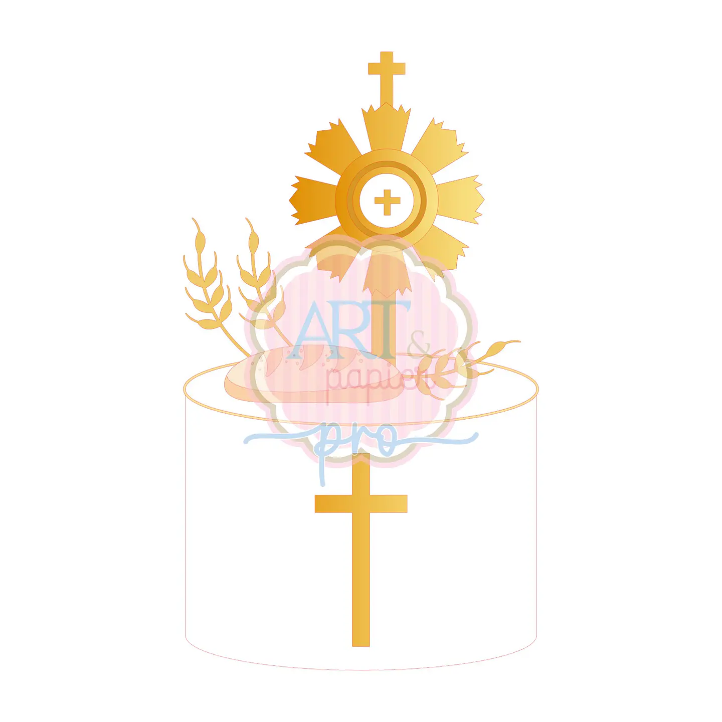 Arquivo topo de bolo Eucaristia 1