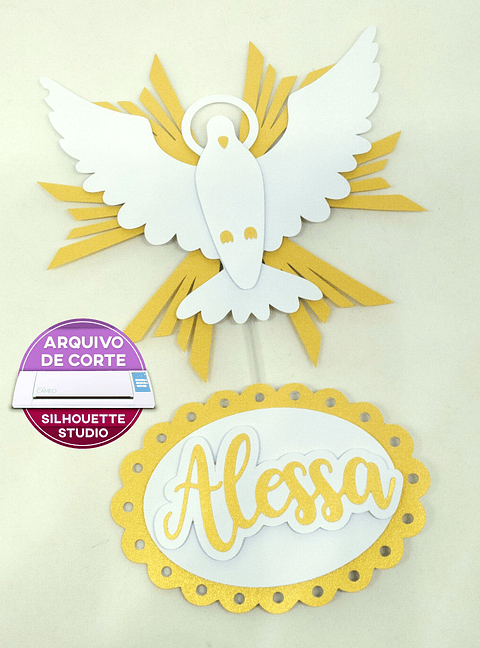 Arquivo topo de bolo batizado