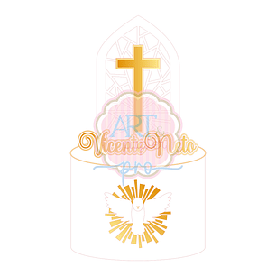 Arquivo topo de bolo batizado