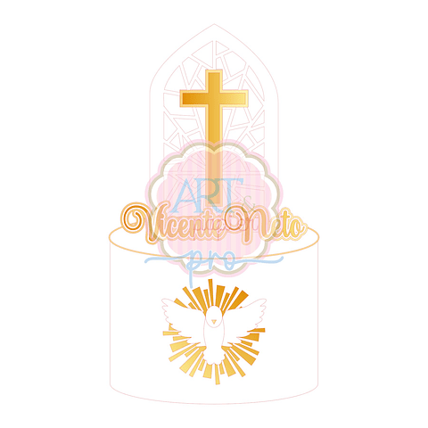 Arquivo topo de bolo batizado