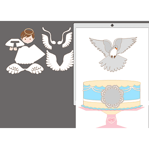 Arquivo topo de bolo batizado