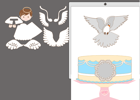 Arquivo topo de bolo batizado