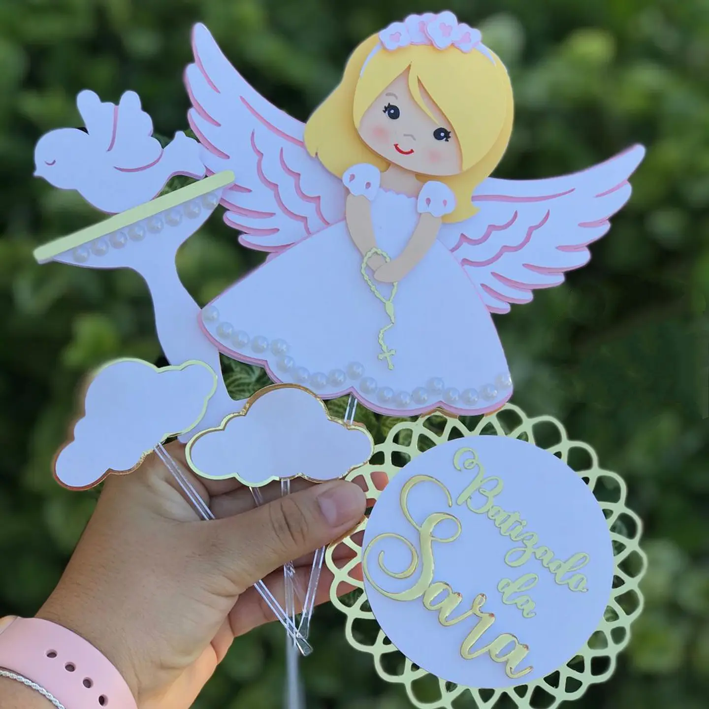 Arquivo topo de bolo batizado eucaristia 1