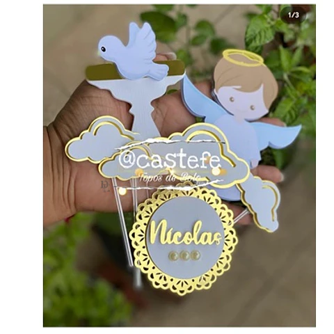 Arquivo topo de bolo batizado