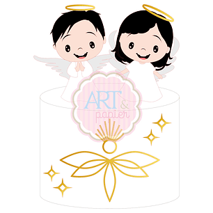 Arquivo topo de bolo batizado