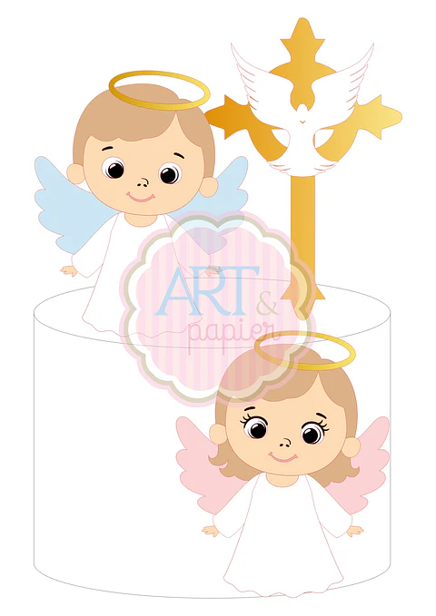 Arquivo topo de bolo batizado