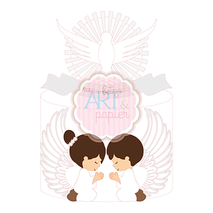 Arquivo topo de bolo batizado