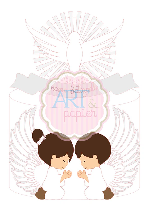 Arquivo topo de bolo batizado